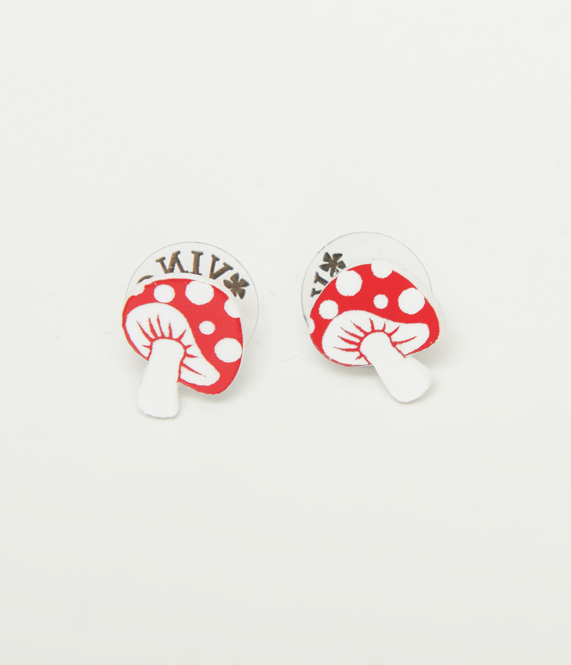 Stylish Red & White Mushroom Earrings for Women - Cute & Trendy Dangle Drop Earrings - Perfect for Boho, Festival, and Everyday Wear