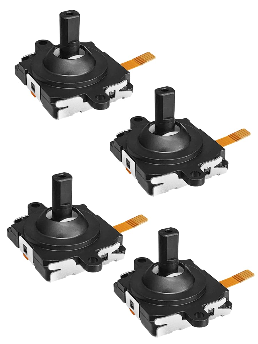 Oculus Quest 2 Controller Joystick Replacement Kit - 13-in-1 Repair Accessories for Meta Quest 2 (Black) | Fix Drift, Enhance Gaming Experience for VR Headsets