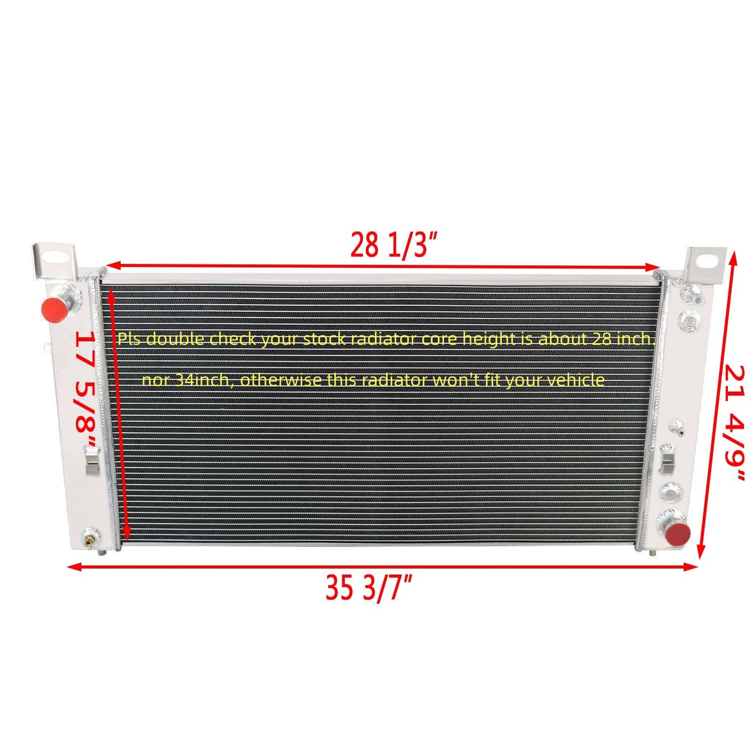 Aluminum Radiator with 12