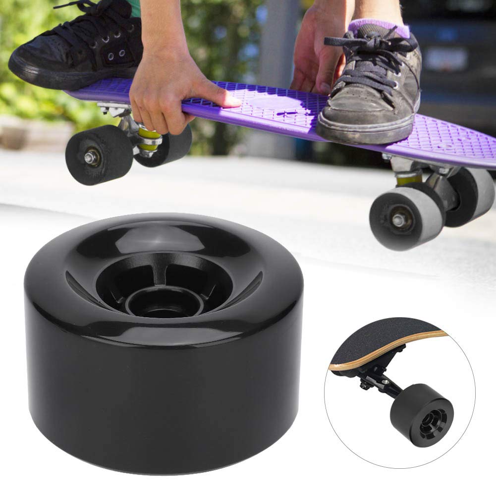Keenso Pro 90mm 80A PU Shockproof Skateboard Wheels with Bearings - Durable Longboard & Electric Scooter Tires for Smooth Riding | Perfect for Commuting, Cruising & Street Performance
