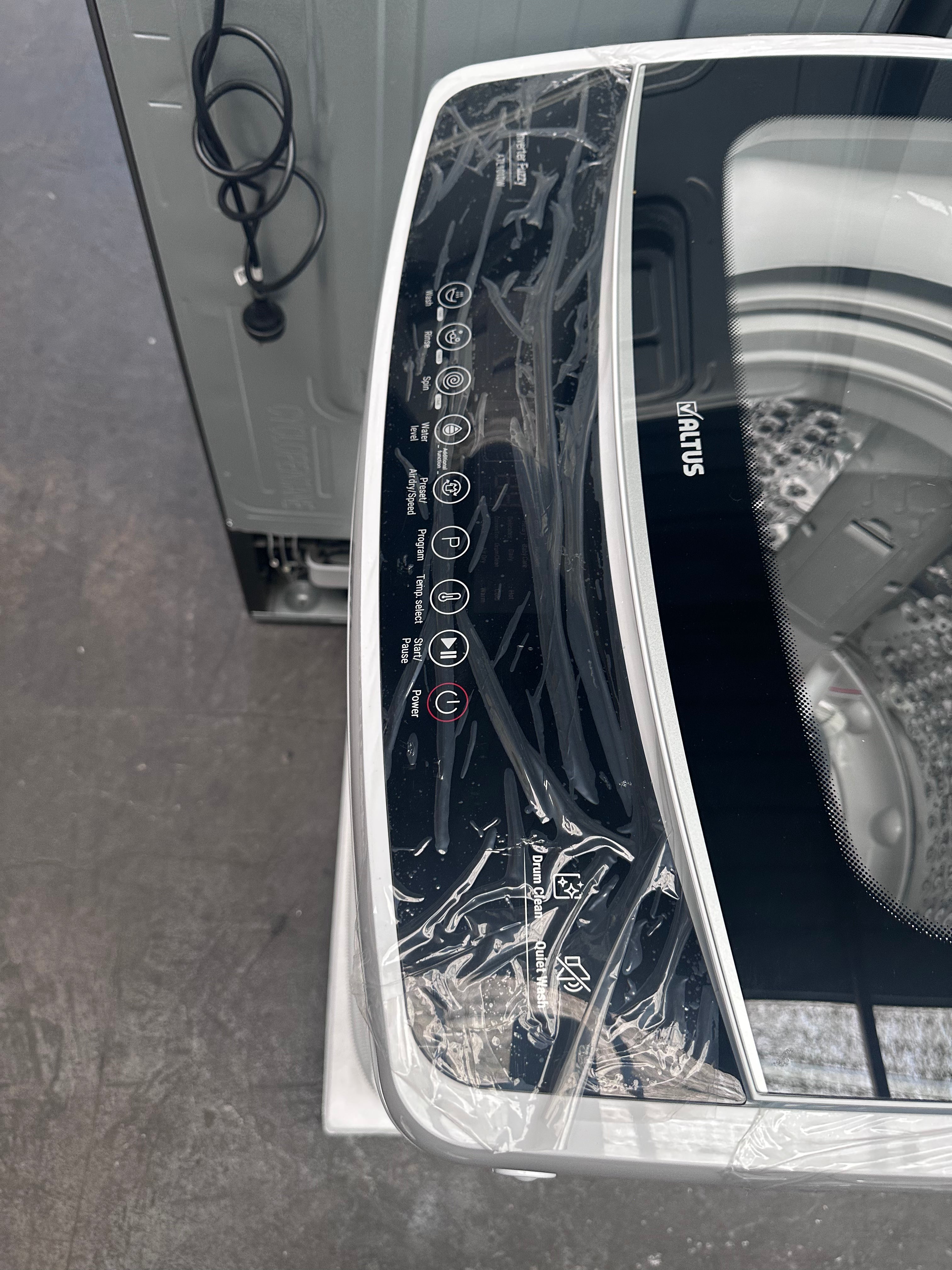 Brand New Altus 10kg Top Load Washing Machine ATL1010W with 3-Year Warranty - Perfect for Small Apartments, Laundry Rooms & Compact Spaces