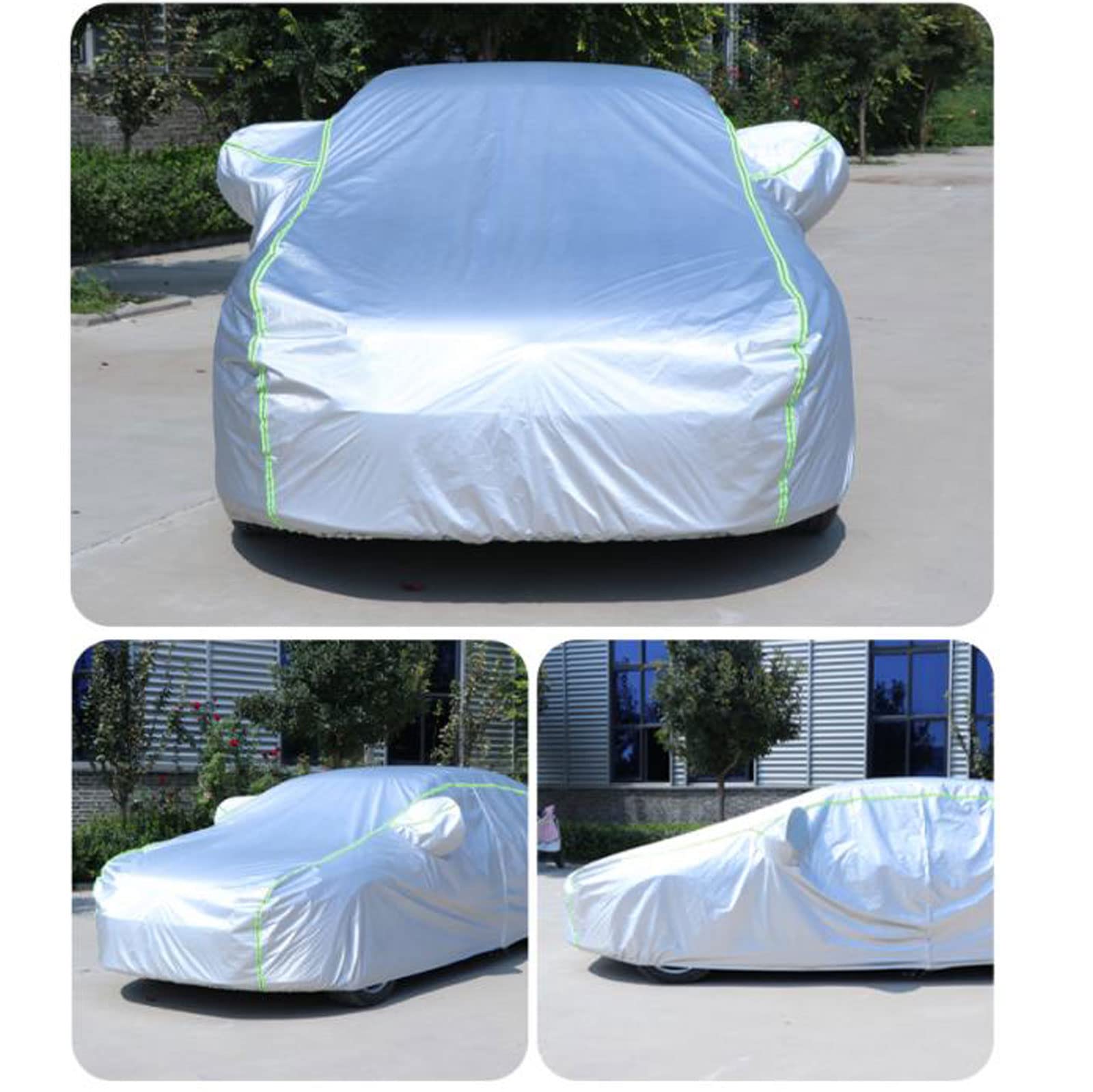 Premium Waterproof Windproof Dustproof Car Cover for Mercedes-Benz AMG GLE 63/GLE 63 S Coupe - Universal Full Protection with Door Zipper | Ideal for Outdoor Parking, Winter Storage & Vehicle Protection