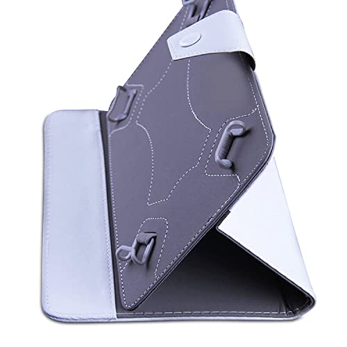 FANGOR 10.1 Inch Universal Tablet Case Cover - Compatible with 9-10.9 Inch Tablets, Multi-Angle Stand Folio Protective Case for iPad, Samsung, Fire HD - Perfect for Work, Travel & Home Entertainment
