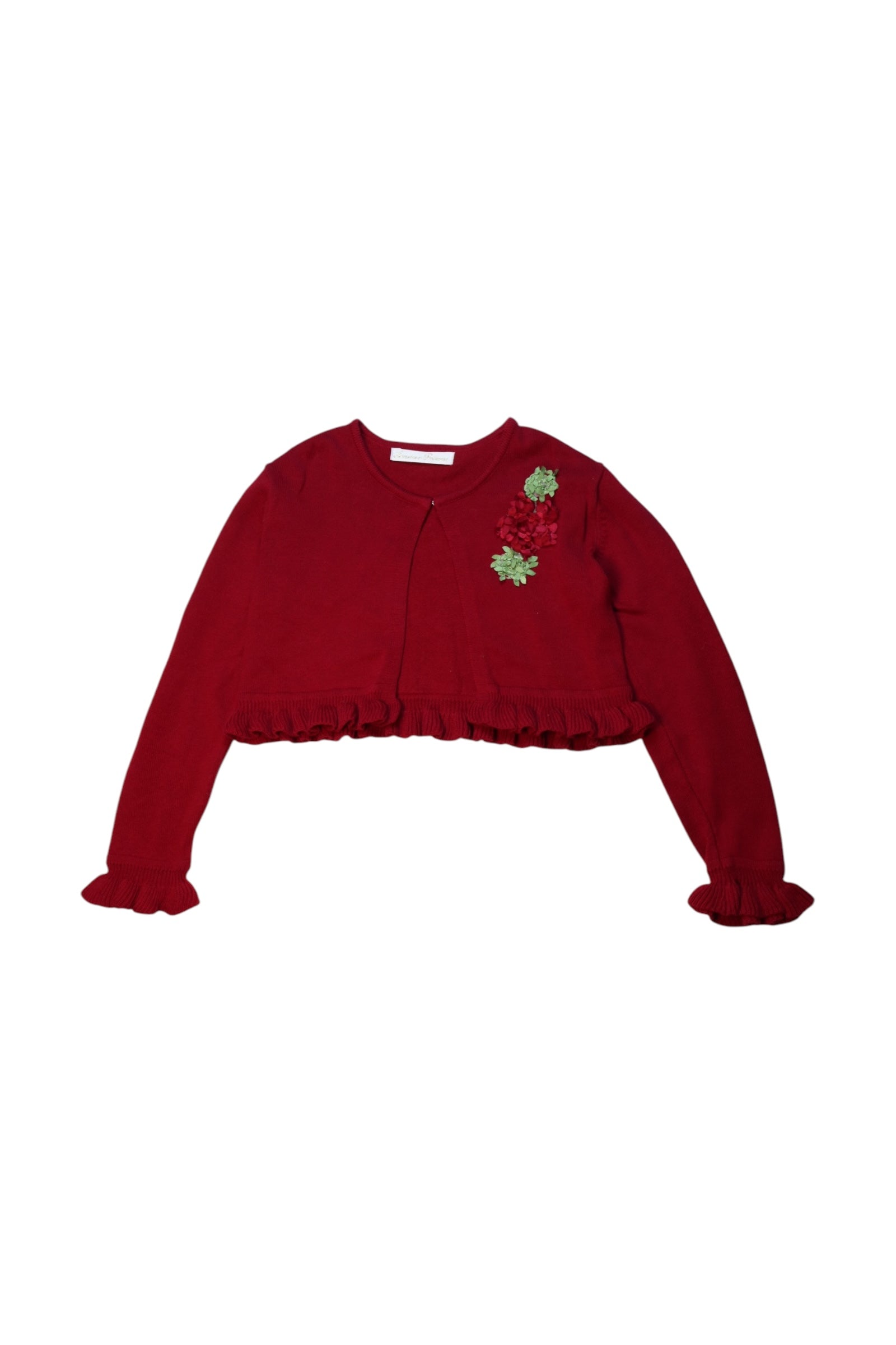 American Princess Embellished Cardigan for Girls Size 5T - Elegant Knit Sweater with Sparkle Details for Birthday Parties & Special Occasions
