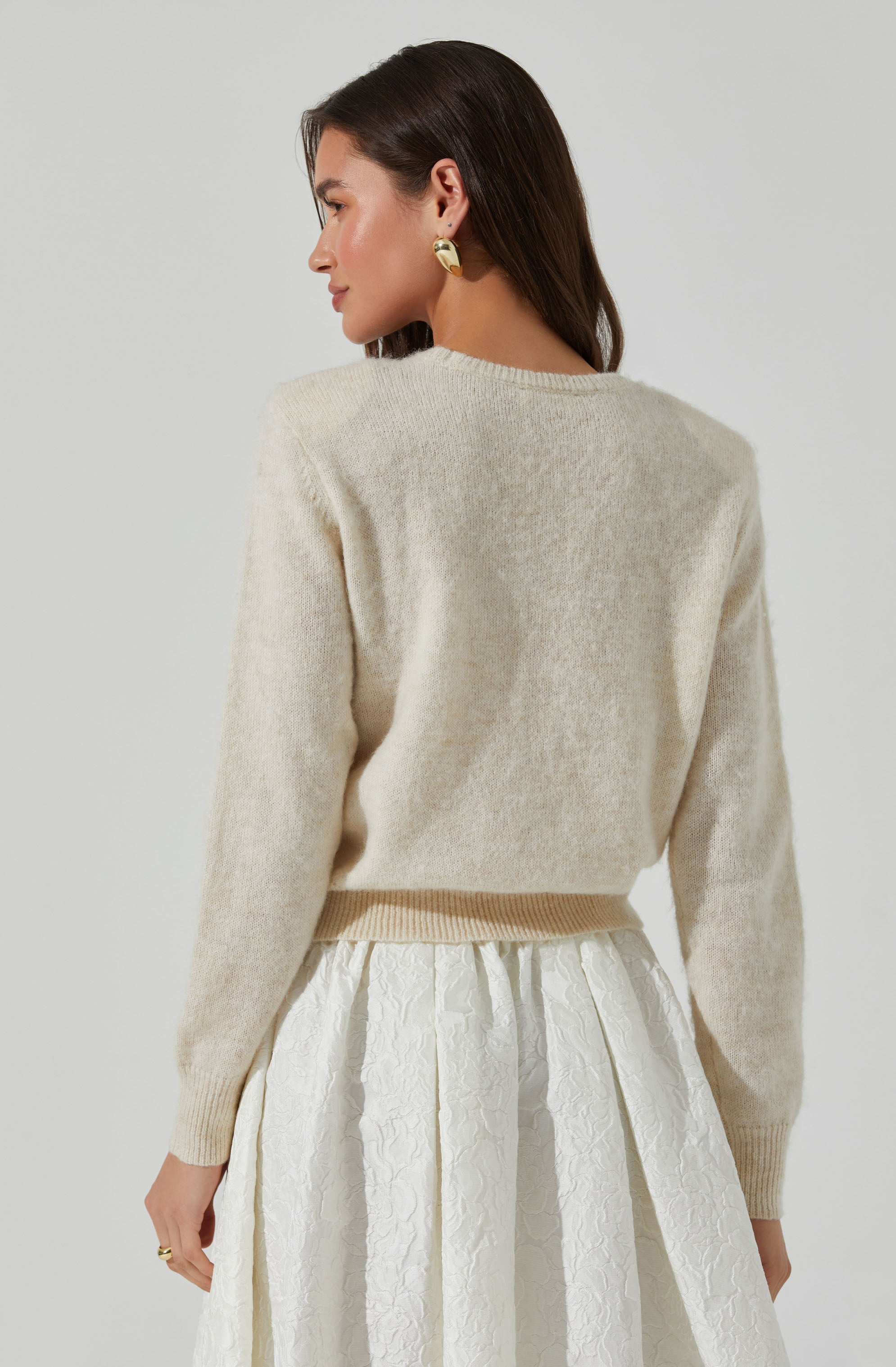 Kiran Fine Knit Sweater for Women - Soft Comfortable Lightweight Pullover - Perfect for Fall Winter Fashion, Office Wear & Casual Outings