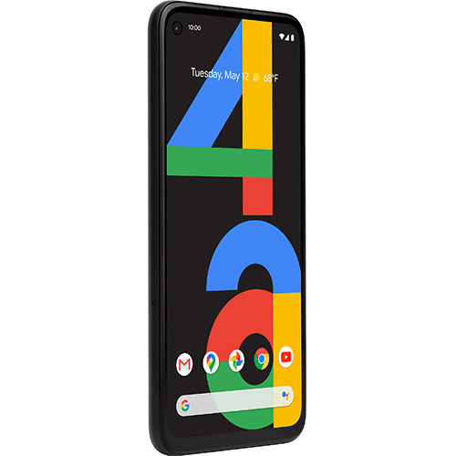 Google Pixel 4 Unlocked Smartphone - Just Black 128GB Storage - Fast Performance, Great Camera for Travel & Photography