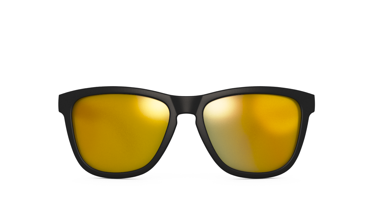 goodr OG Sunglasses - Whiskey Shots with Satan - Polarized UV Protection Running Cycling Driving Glasses for Men & Women - Perfect for Outdoor Sports, Beach & Daily Wear