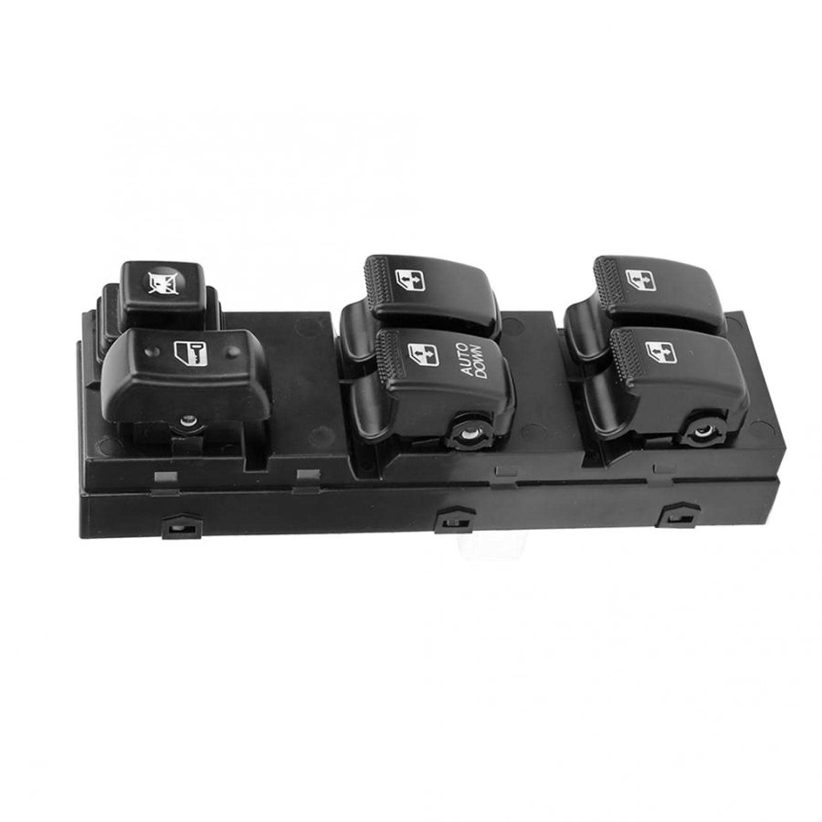 GLLXPZ Electric Power Window Switch for Hyundai Tucson 2005-2008 - Left Front Master Control Switch - Auto Window Lift Replacement Part - Perfect for DIY Car Repairs & Window Mechanism Fixes