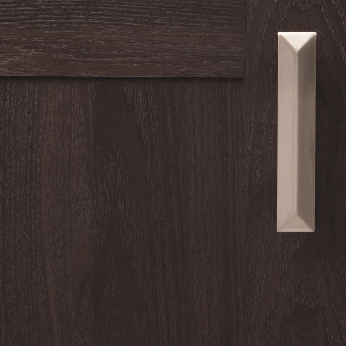 Hickory Hardware 10 Pack Solid Core Kitchen Cabinet Pulls - Luxury Satin Nickel Cabinet Handles for Doors & Dresser Drawers (3