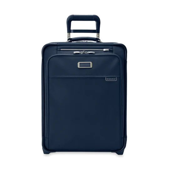 Briggs & Riley Baseline Global 2 Wheel Carry On Luggage - Lightweight Spinner Suitcase for Business Travel & Weekend Getaways | TSA Approved, Durable Expandable Cabin Baggage