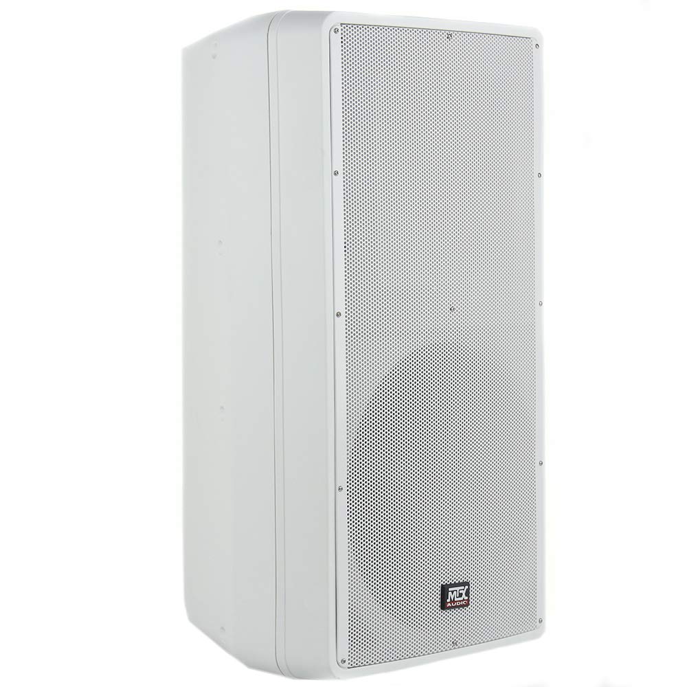 MTX AW82-W 150 Watt 2-Way White Speaker - High Power Audio System for Home Theater, DJ & Outdoor Events | Electronics