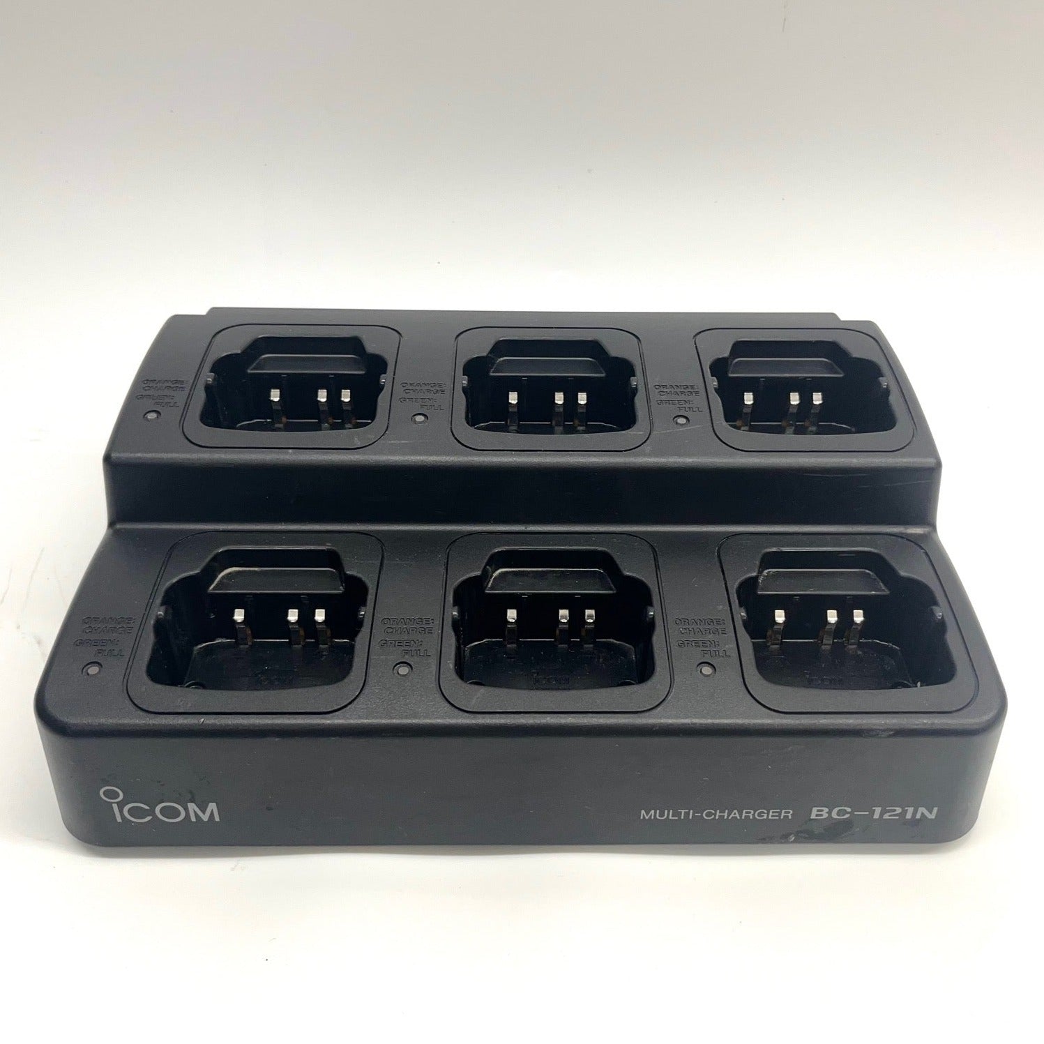 ICOM BC 121N 6-Bay Battery Charger with BC 157 Power Supply - Fast Charging for ICOM Radios, Walkie Talkies & Two-Way Radios - Perfect for Emergency Preparedness, Outdoor Adventures & Security Personnel