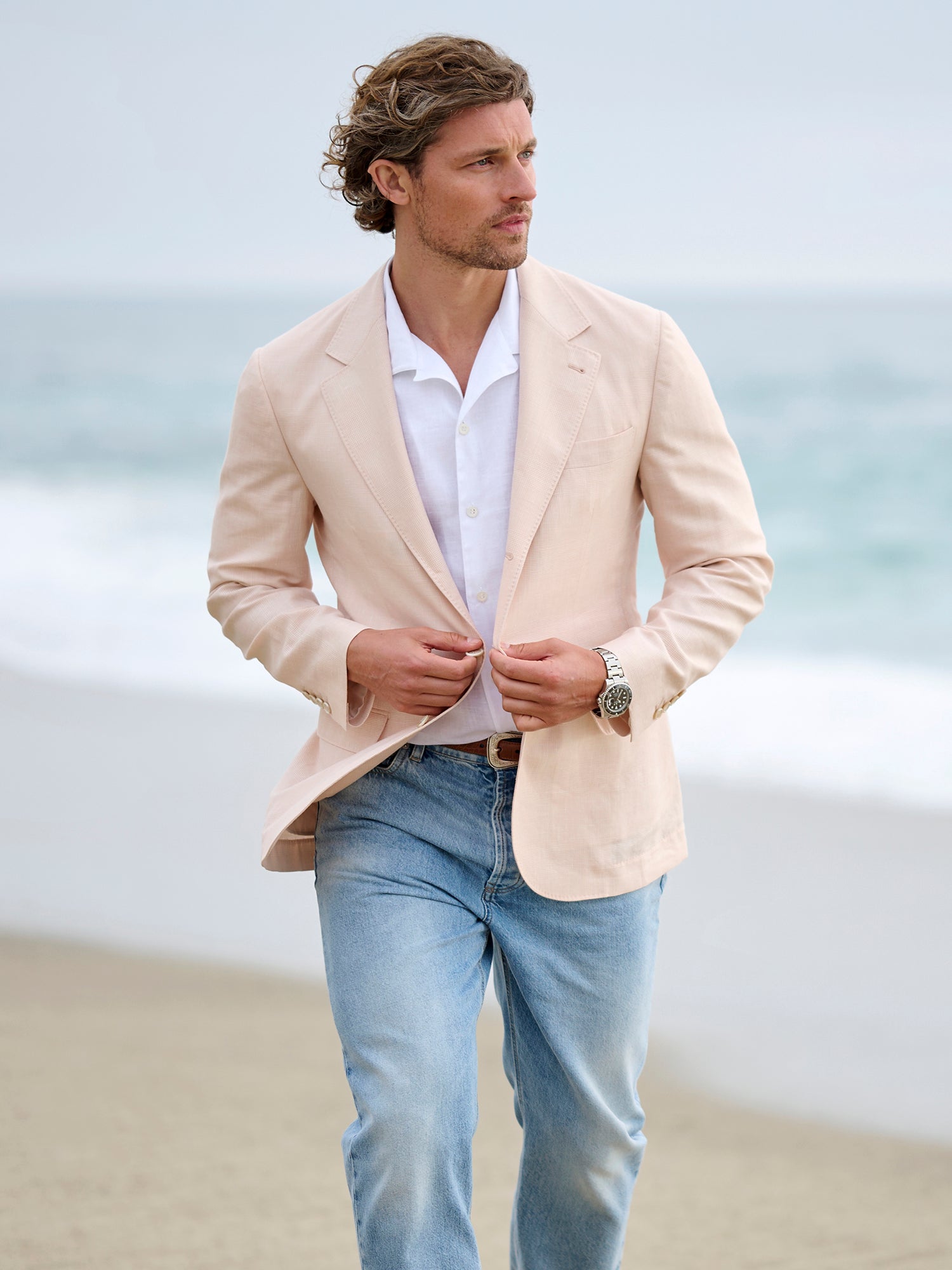 Premium Linen Camp Shirt for Men - Breathable & Lightweight Summer Casual Button Down Shirt - Perfect for Beach, Vacation & Outdoor Activities