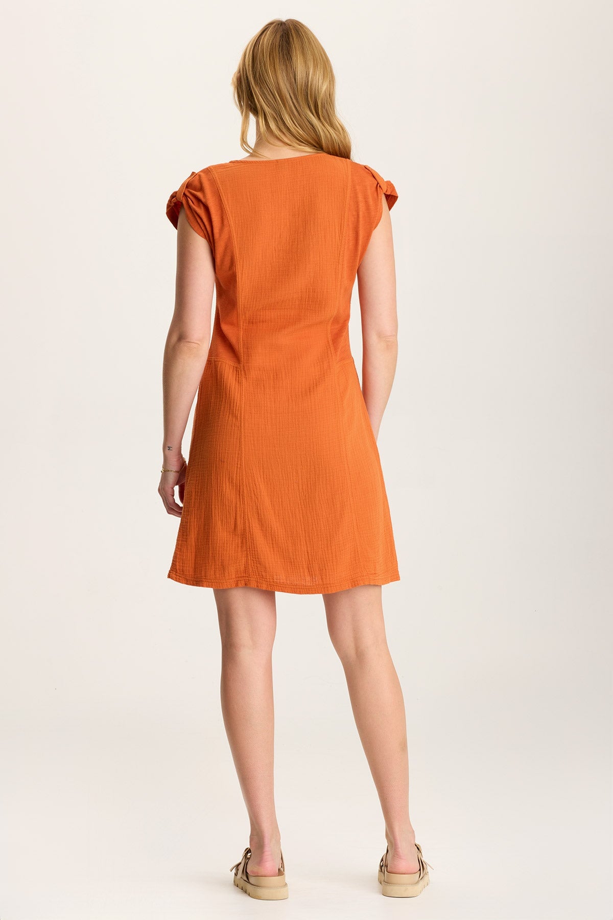 Crevin Lounge Dress in Plush Double Gauze - Soft & Comfortable Women's Loungewear for Home Relaxation & Casual Outings