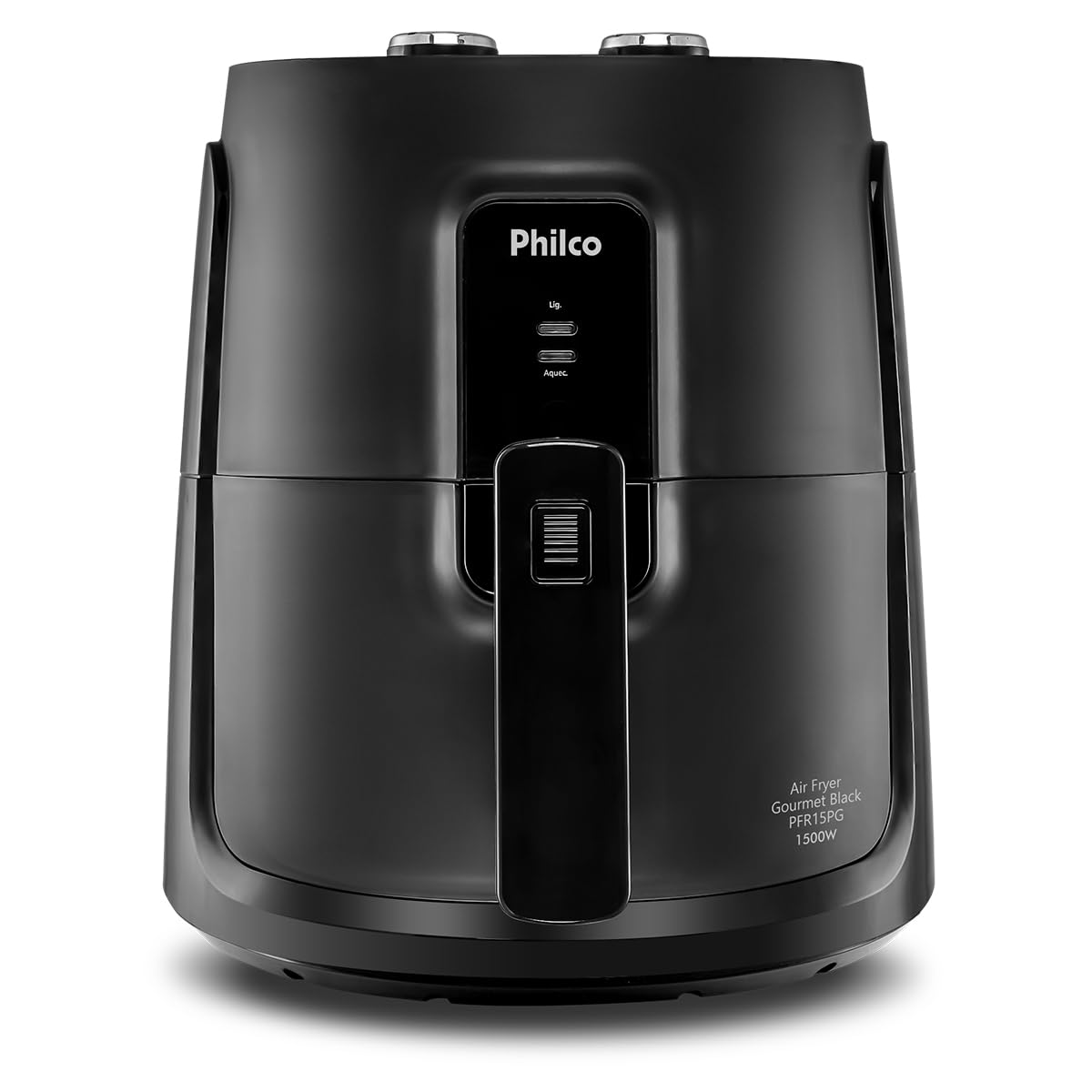 Philco PFR15PG 4.4L 1500W Black Air Fryer - Healthy Oil-Free Cooking for Family Meals, Snacks & Quick Dinners - 127V