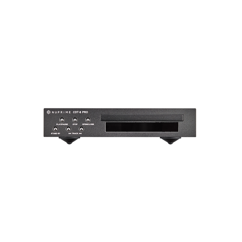 NuPrime CDT 8 Pro CD Transport - High-End Audiophile CD Player for Home Audio System | Perfect for Music Lovers & Hi-Fi Enthusiasts