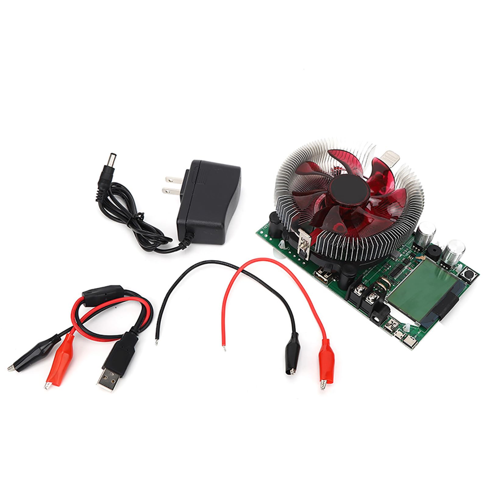 Brilluxa 150W 200V 20A Adjustable Constant Current Electronic Load Tester - Battery Capacity & Power Discharge Module for RC Cars, Solar Panels & DIY Electronics Projects