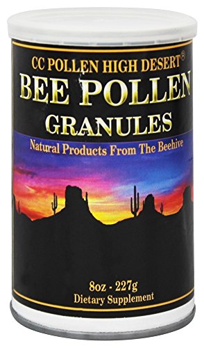 Premium CC Pollen Granules - 8 oz Can | Raw & Natural Bee Pollen for Energy, Immunity & Allergies | Perfect for Smoothies, Yogurt & Baking