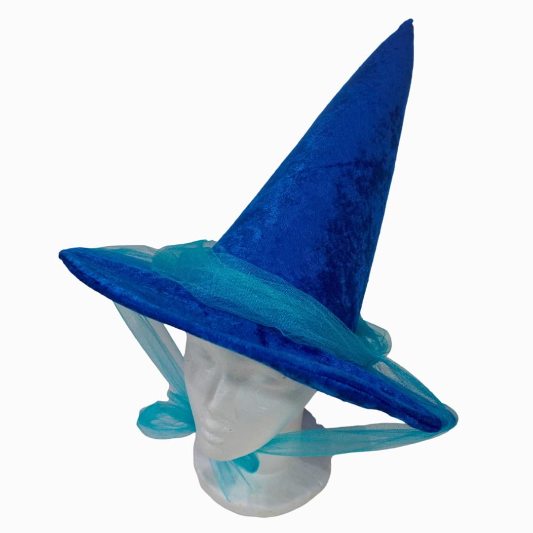 Sleeping Beauty Good Fairy Hats Set of 3 - Flora Pink, Merryweather Blue & Fauna Green | Disney Costume Accessories for Cosplay, Halloween & Themed Parties