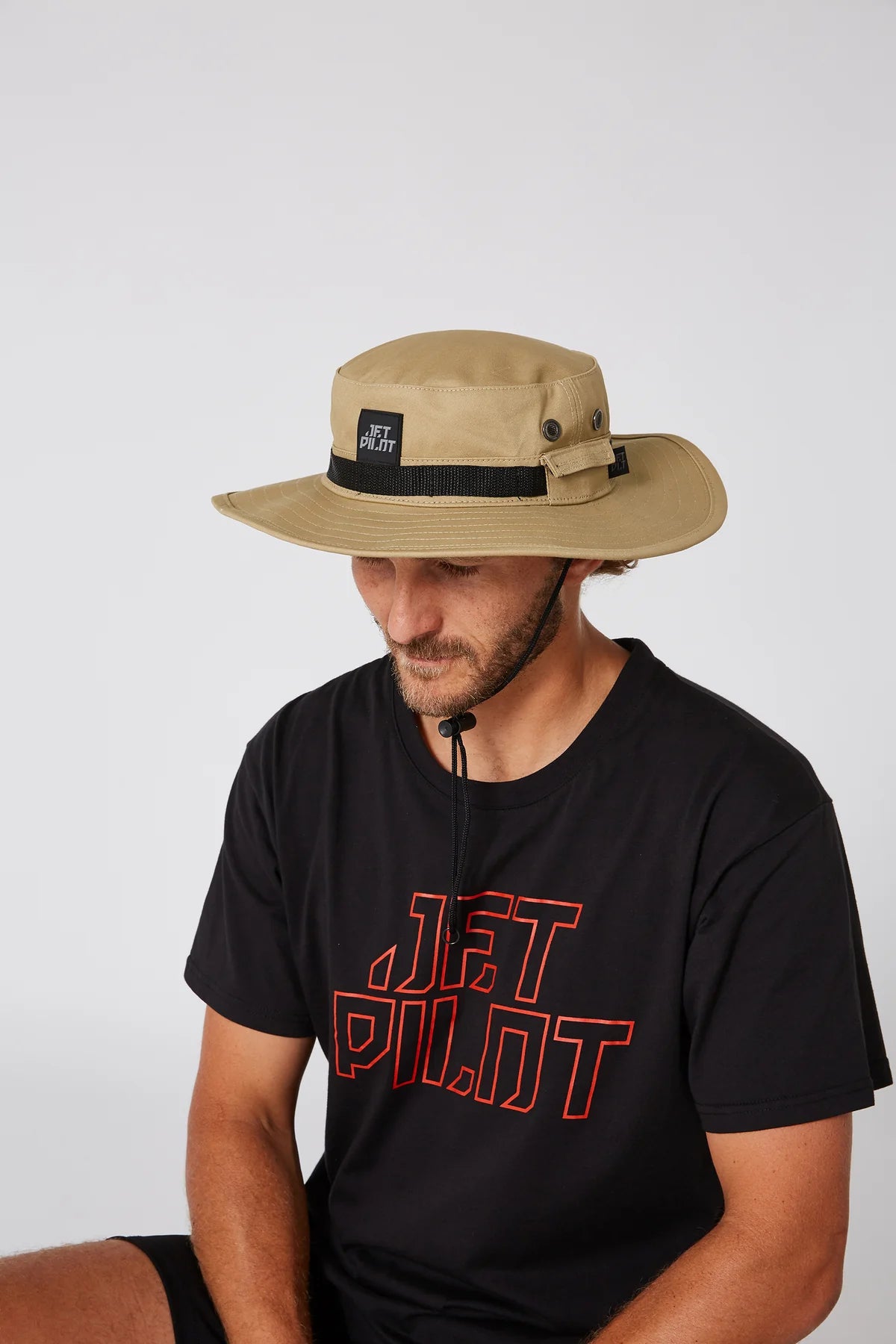 Men's Wide Brim Hiking Hat - UPF 50+ Sun Protection Outdoor Adventure Hat for Hiking, Camping & Beach | Khaki Color