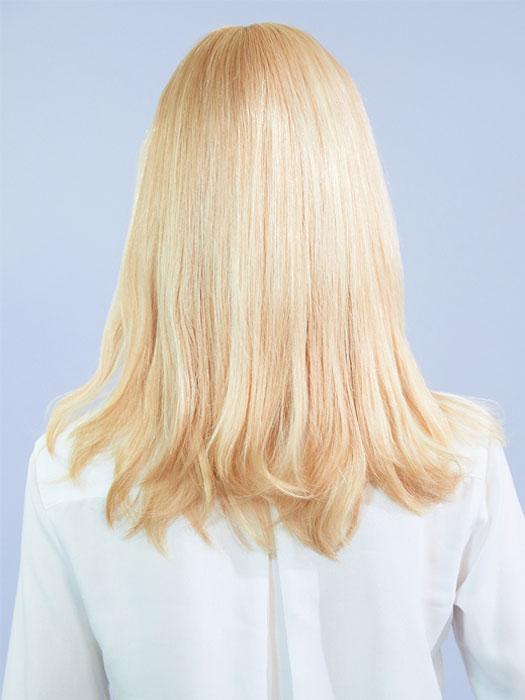 Amber Human Hair Wig with Mono Top - Natural Look & Comfortable Fit for Daily Wear, Cosplay, and Special Occasions