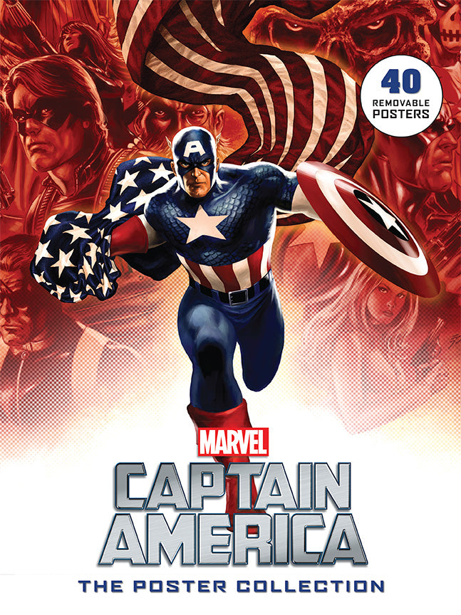 Captain America: The Poster Collection - Vintage Marvel Superhero Wall Art for Home & Office Decor