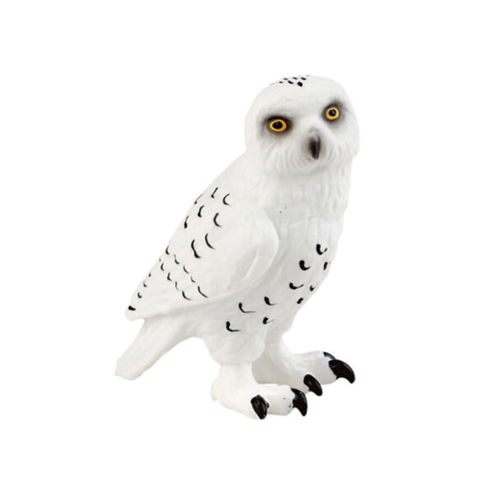 Bullyland Snowy Owl Animal Figure 69354 - Realistic Collectible Wildlife Toy for Kids & Adults - Perfect for Home Decor, Educational Play, and Nature Lovers