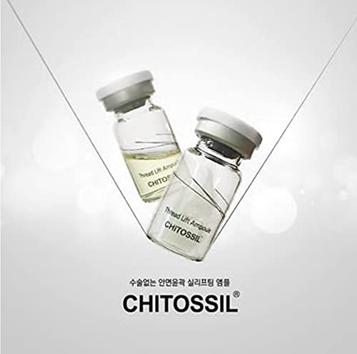 Chitossil Thread Lift Ampoule Set - Anti-Wrinkle & Lifting Korean Beauty Serum for Face - Perfect for At-Home Skincare Routine & Anti-Aging Treatment