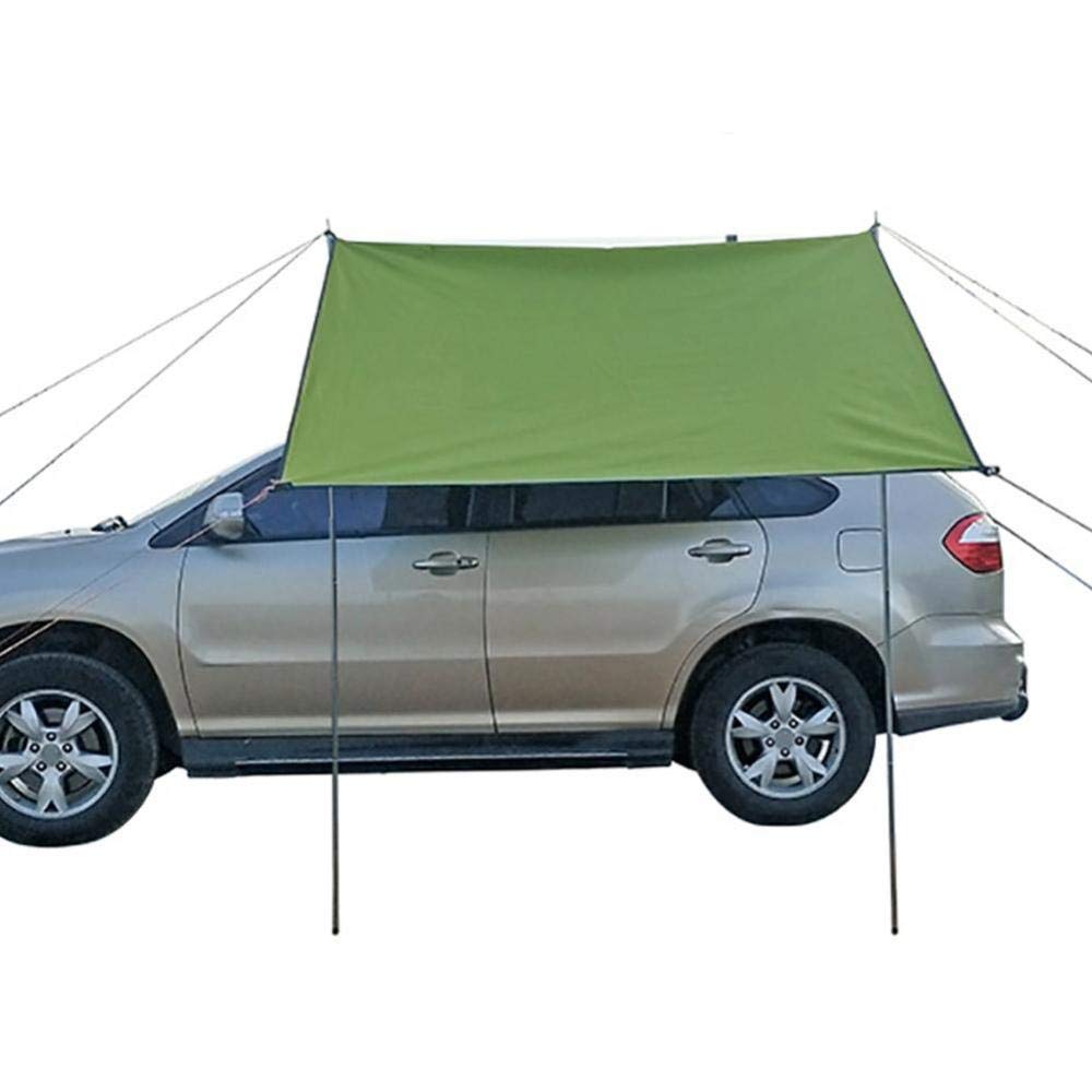 **Waterproof Portable Car Roof Top Tent 440x200cm - Heavy Duty Rooftop Camping Tent with Rain Canopy & Sunroof for Outdoor Adventures, Road Trips & Overlanding**
