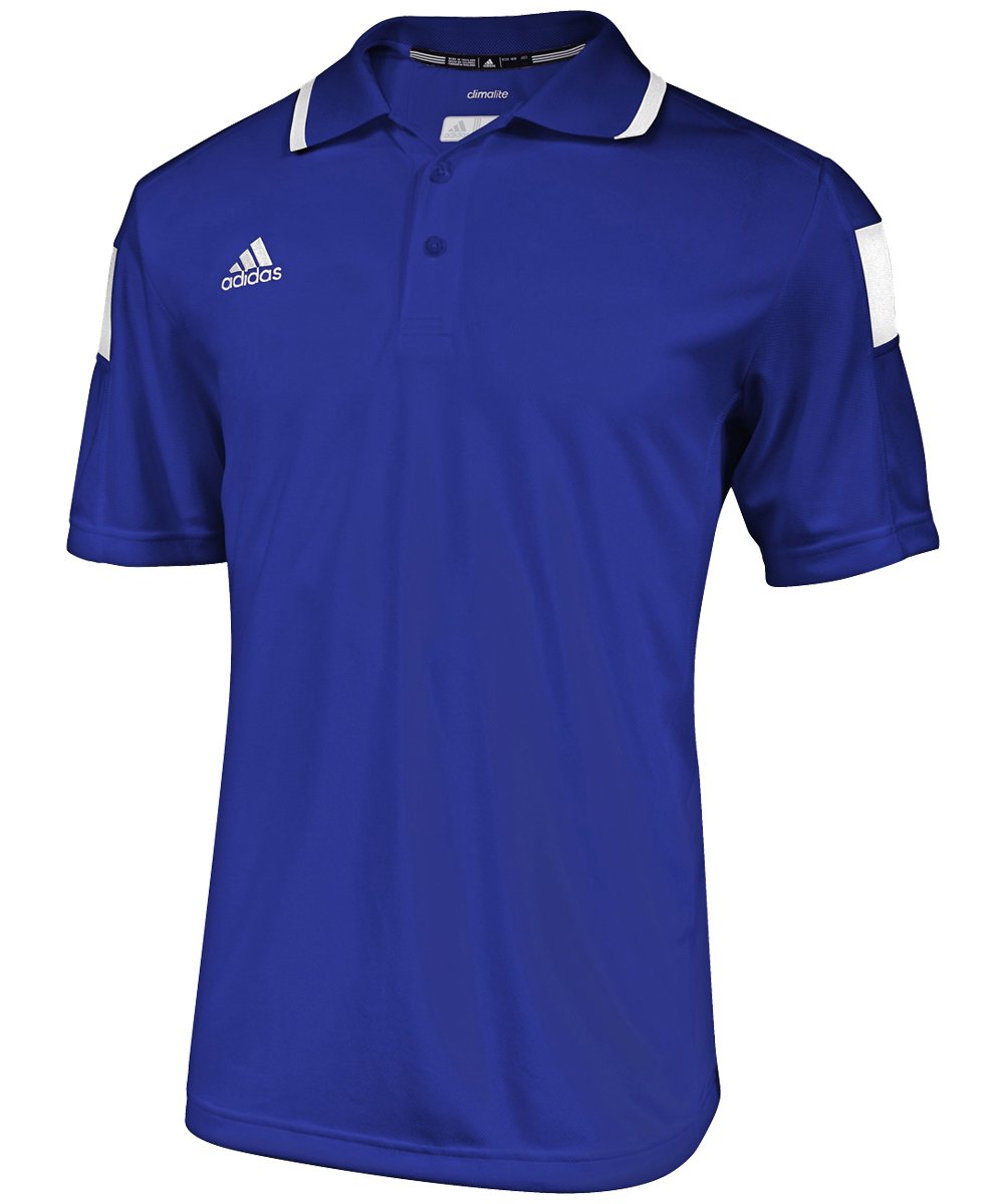 adidas Men's Shockwave Polo Shirt - Moisture Wicking & Breathable Performance Golf & Casual Wear
