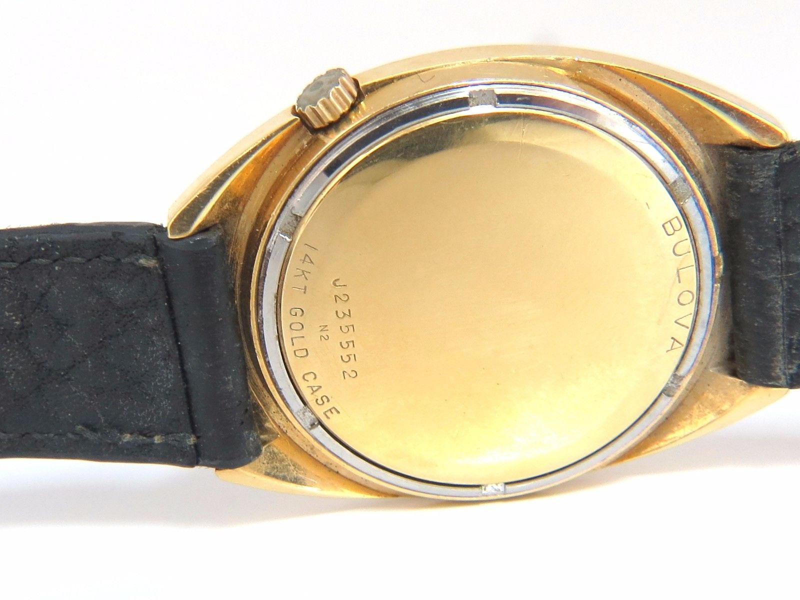 Bulova Accutron Men's 14K Gold Watch - Luxury Dress Watch for Business, Formal Events & Special Occasions
