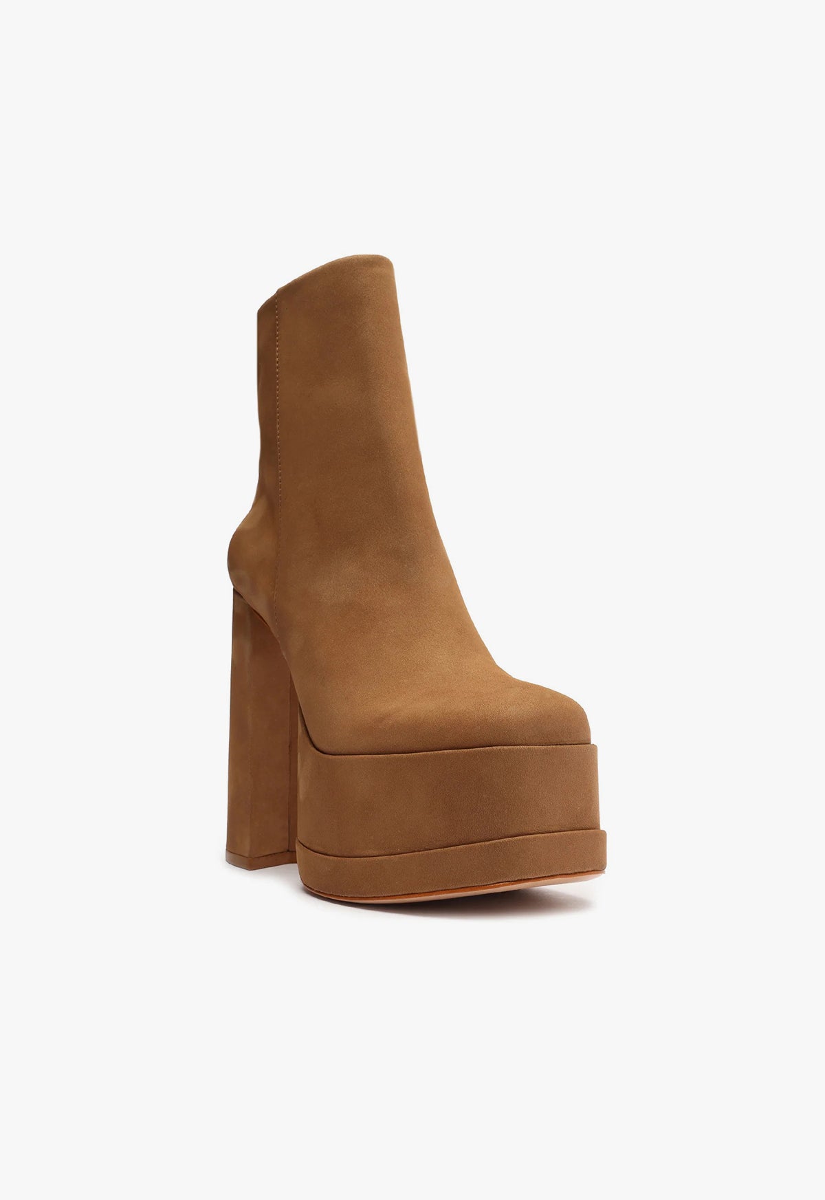 Selene Women's Casual Nubuck Ankle Booties - Comfortable Low Heel Boots for Everyday Wear, Office & Fall Outfits