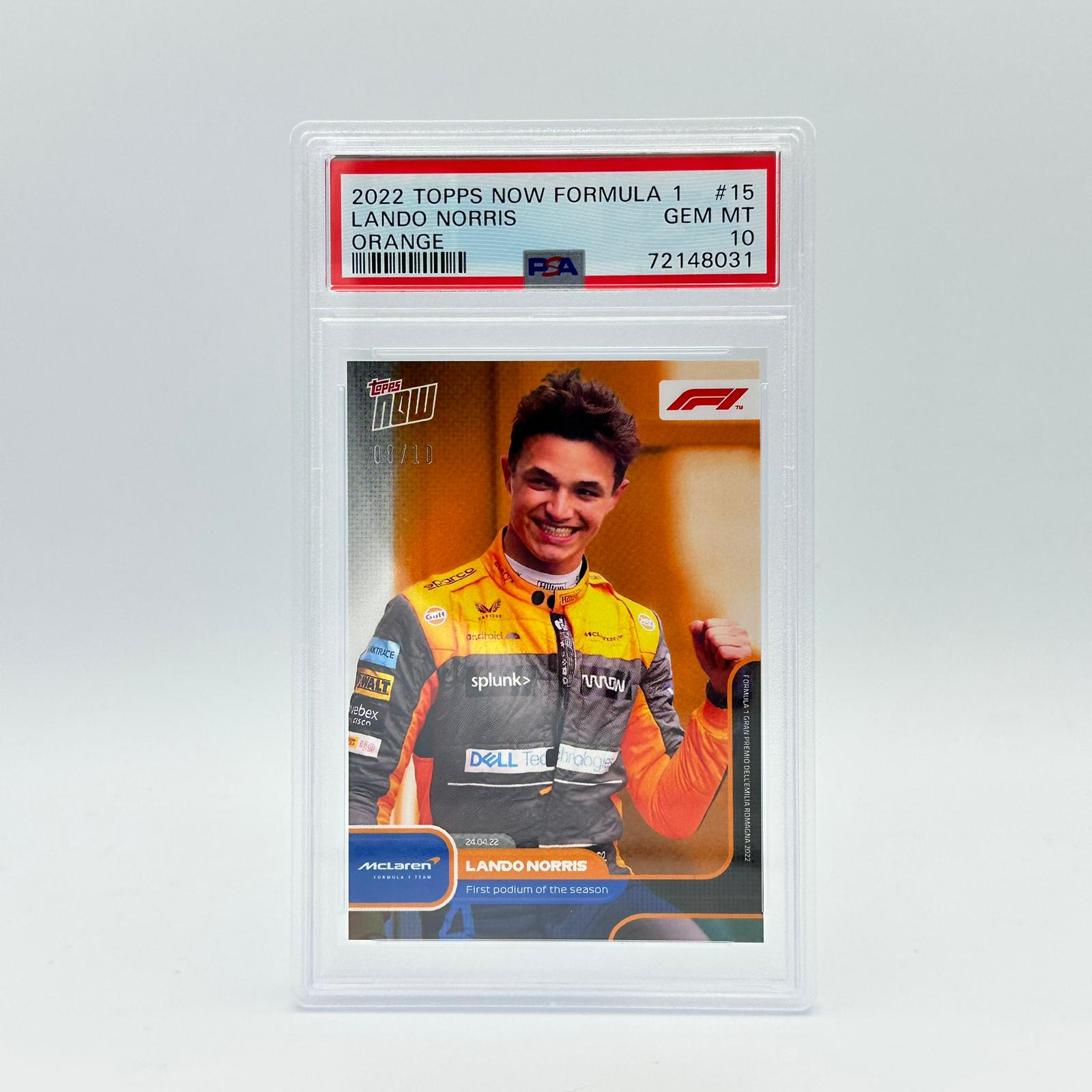 PSA 10 Graded 2008/10 First Podium Of The Season #015 - Rare Collectible Sports Card for Trading, Investing & Display