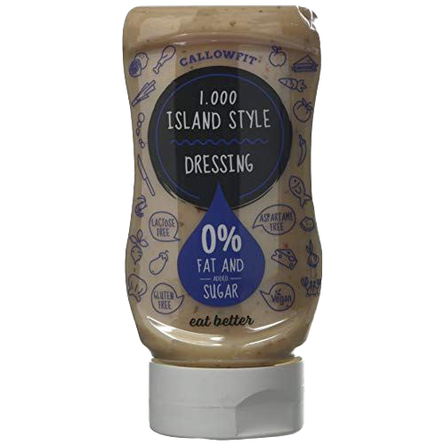Callowfit 1000 Island Style Dressing 300ml - Perfect for Salads, Sandwiches & Burgers | Gluten-Free & Vegan-Friendly