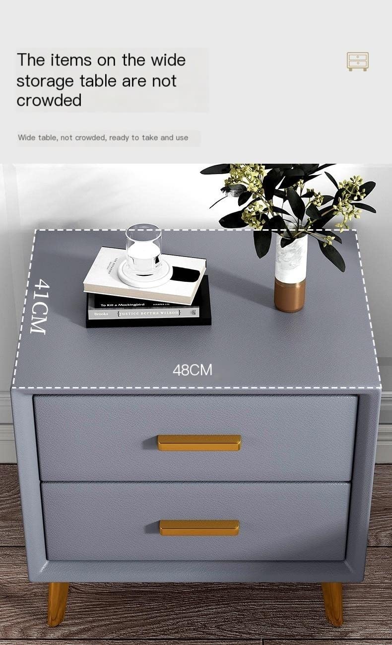 Modern Nightstand Bedside Table - MDF Wood End Table for Bedroom, Living Room, Salon & Office - Compact Storage with Drawer & Shelf (Espresso Finish) - Perfect for Small Spaces, Apartment Decor & Guest Rooms