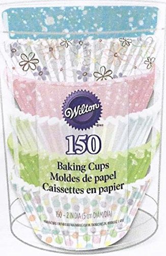 Sweet Splatters 150ct Standard Baking Cups - Colorful Paper Cupcake Liners for Muffins & Cupcakes - Perfect for Birthday Parties, Baby Showers & Holiday Baking (415-7906)