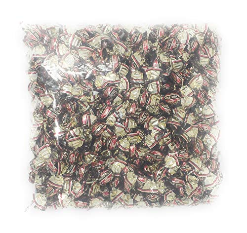 Mangini Bye Bye Coffee Hard Candy - 6 Bags (2.2 lbs Each) - Soft Outside, Hard Inside - Perfect for Office Snacks, Travel Treats & Coffee Replacement