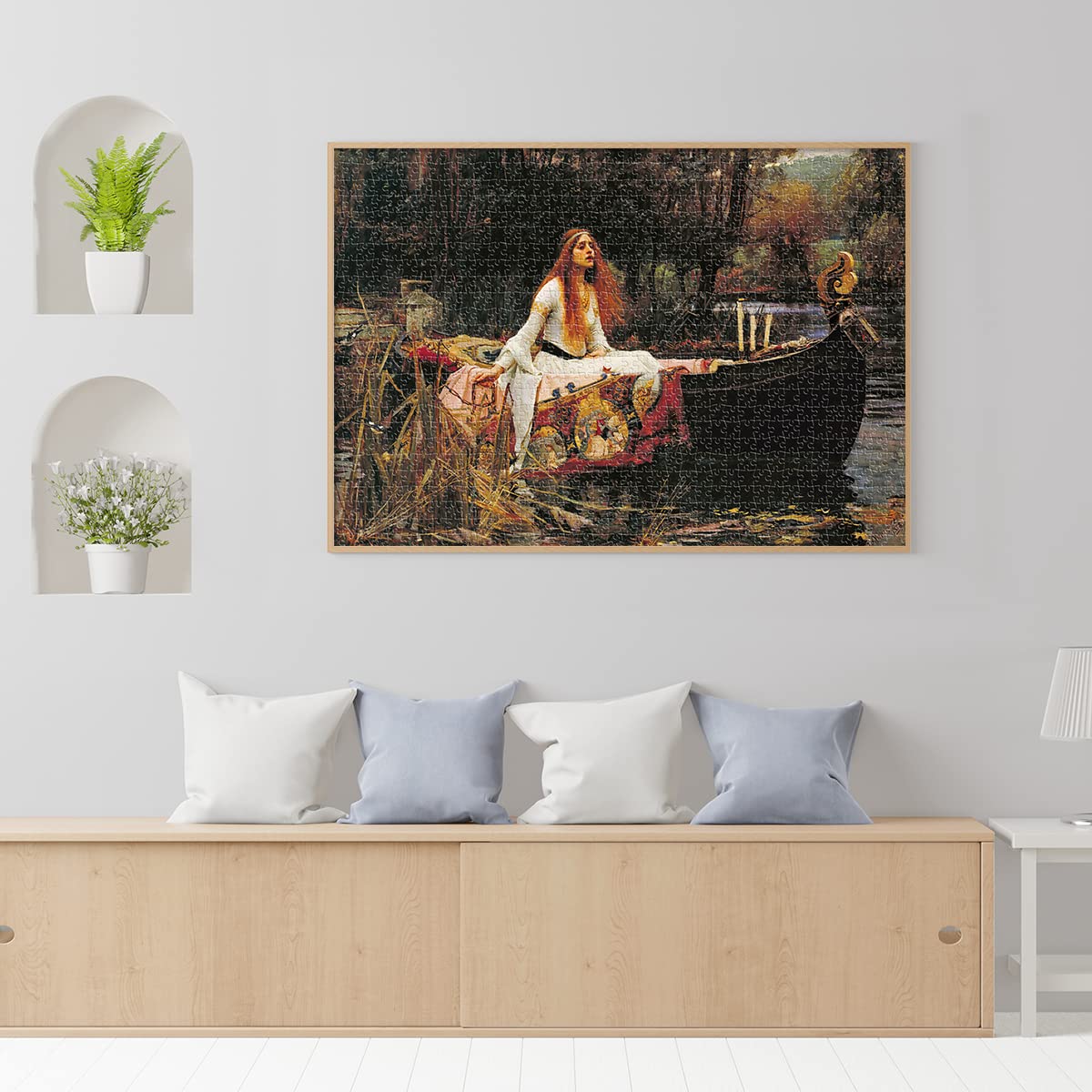 1000-Piece Water House Puzzle for Adults & Kids - Premium Quality Jigsaw Puzzle for Family Game Night & Relaxation - Challenging & Fun Brain Teaser for Home Decor & Gift Ideas