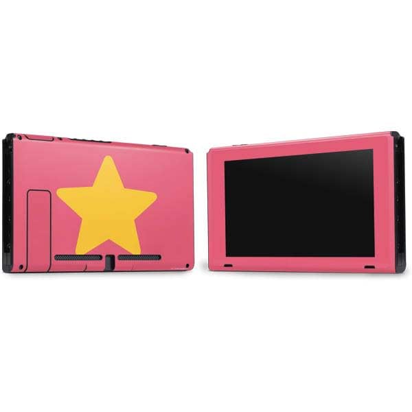 Officially Licensed Steven Universe Nintendo Switch Skin Decal - Cartoon Network Star Design for Gaming Bundle | Perfect for Switch Console Protection & Personalized Gaming Style