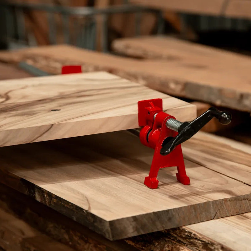 Heavy Duty 3/4 Inch Pipe Clamp - Industrial Strength Panel Clamping Tool by Timberlock Tools - Perfect for Woodworking, Metalworking, and DIY Projects