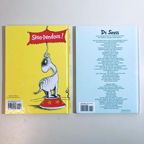 Dr. Seuss 2 Book Bundle: If I Ran the Circus & I Had Trouble in Getting to Solla Sollew - Classic Children's Books for Bedtime Reading, Classroom Learning, and Gift Giving