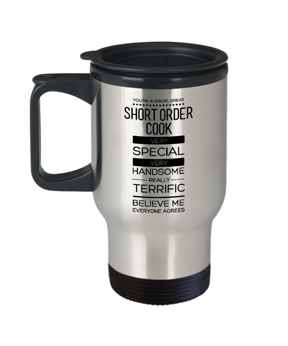 Funny Mother's Day Gifts for Short Order Cooks - Unique & Thoughtful Presents from Kids & for Dad - Perfect for Kitchen Lovers & Home Chefs