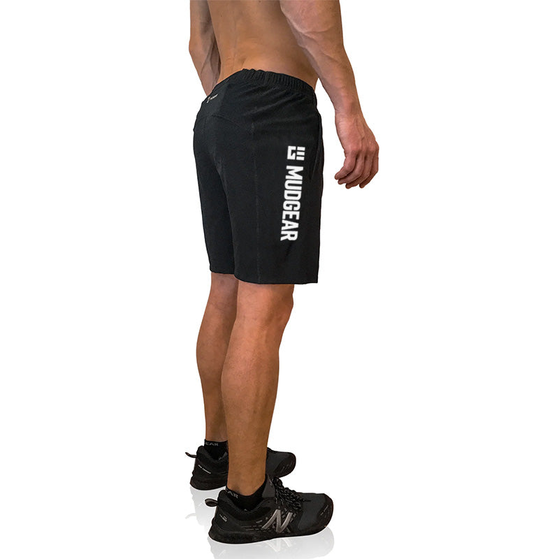 Men's Lightweight Breathable Freestyle Running Shorts - Black - Perfect for Jogging, Gym Workouts & Outdoor Sports