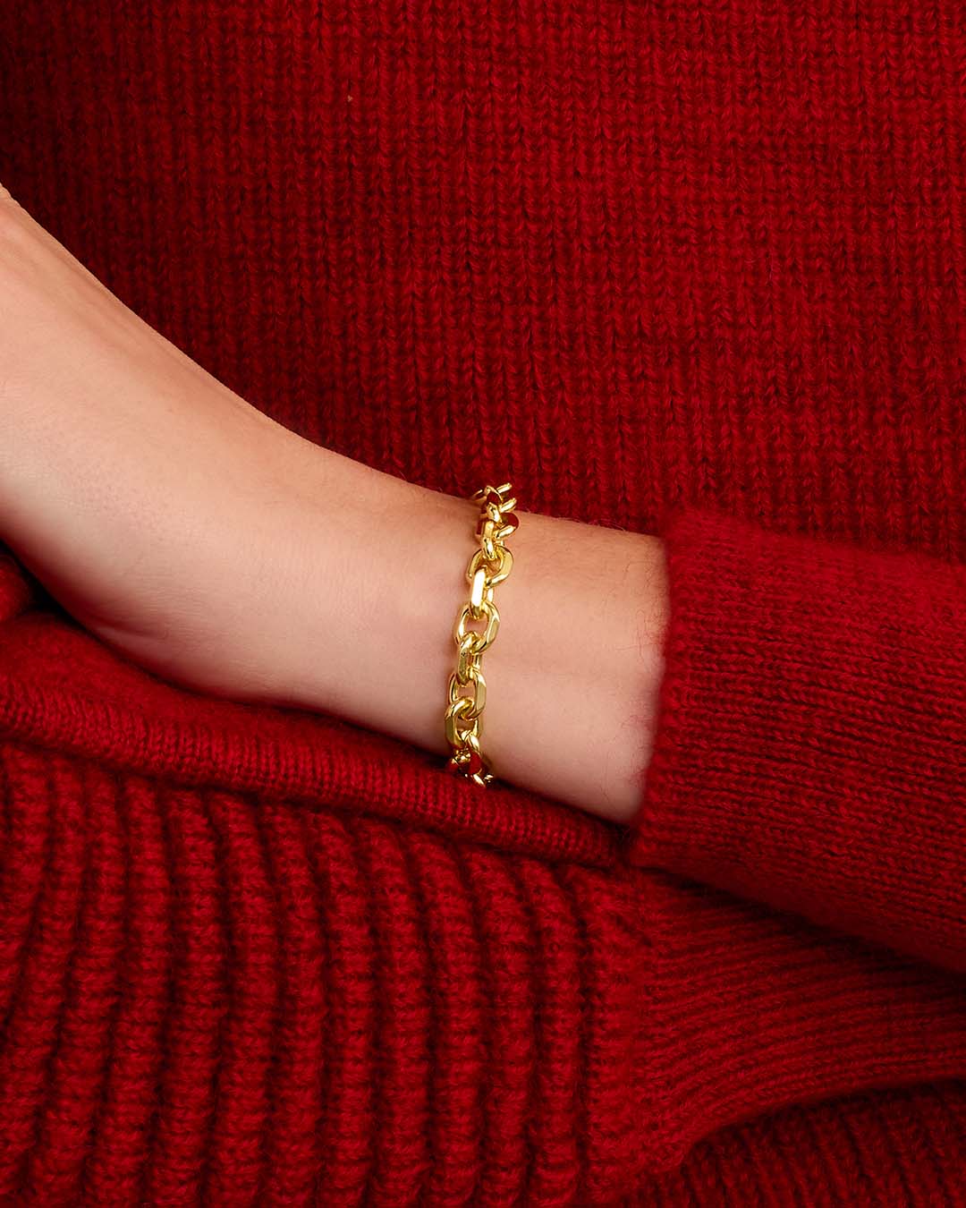 Asher Statement Bracelet for Women - Elegant Gold & Silver Cuff Bracelet - Fashion Jewelry for Parties, Weddings & Everyday Wear