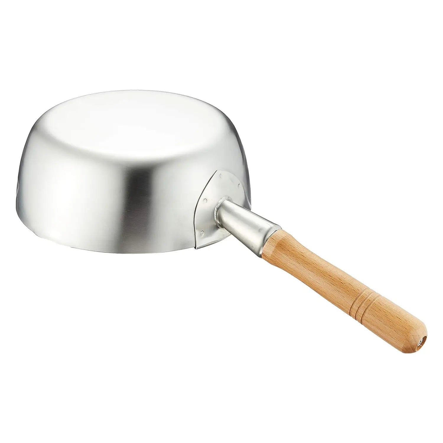 Premium Honma Seisakusho 3-Ply Stainless Steel Yukihira Saucepan - Professional Japanese Cookware for Home Chefs - Perfect for Simmering, Sauces & Asian Cuisine