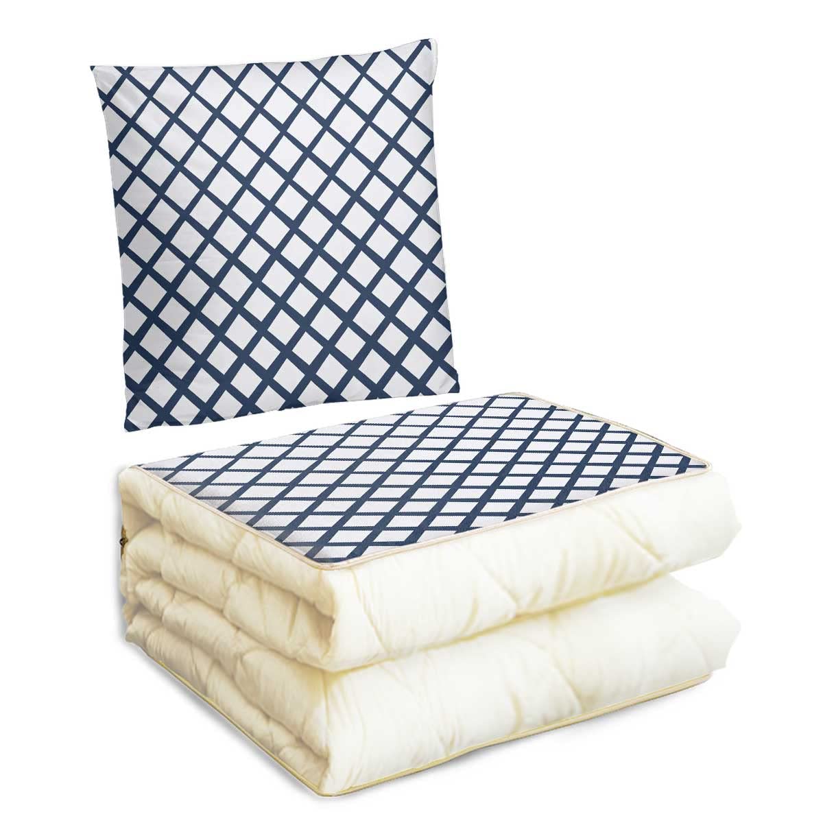 Premium Soft Travel Blanket Pillow - 18