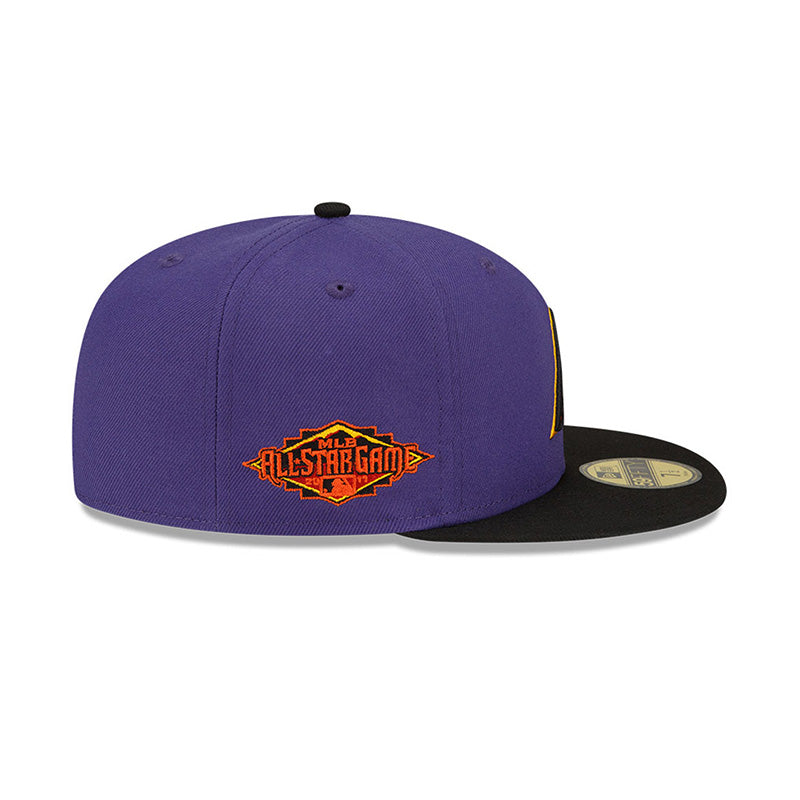 Arizona Diamondbacks 17 ASG Purple 59FIFTY Fitted Hat for Men - Official MLB Baseball Cap - Perfect for Games, Fan Gear & Casual Wear