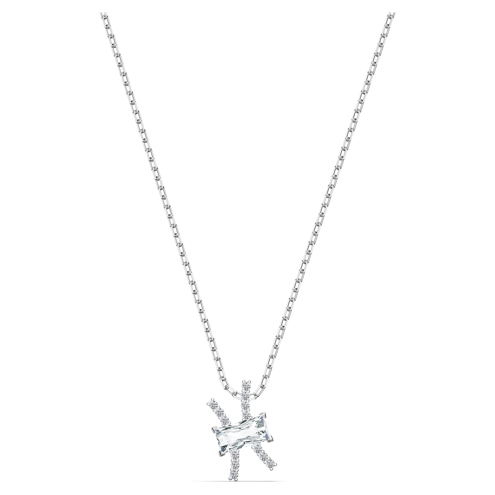 Swarovski Zodiac Pendant Necklace - Clear Crystal Jewelry for Gifts & Fashion