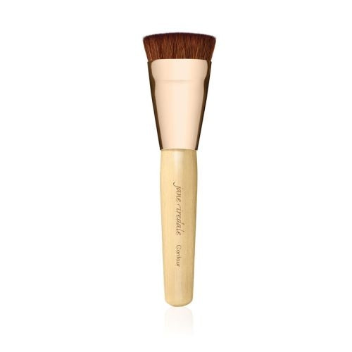 Jane Iredale Rose Gold Contour Brush - Professional Makeup Brush for Face Contouring & Highlighting - Perfect for Everyday Makeup & Special Occasions