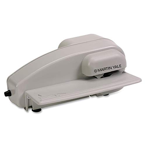 Martin Yale 1616 Automatic Electric Letter Opener - 9.5 Inch Desktop Mail Opener Machine, Gray | Perfect for Offices, Mailrooms & High-Volume Letter Processing
